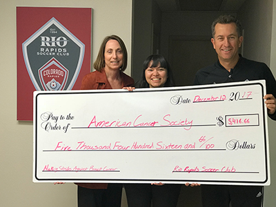 Rio Rapids SC Breast Cancer Fundraiser