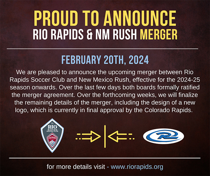 Rio rapids sc nm rush merger graphic